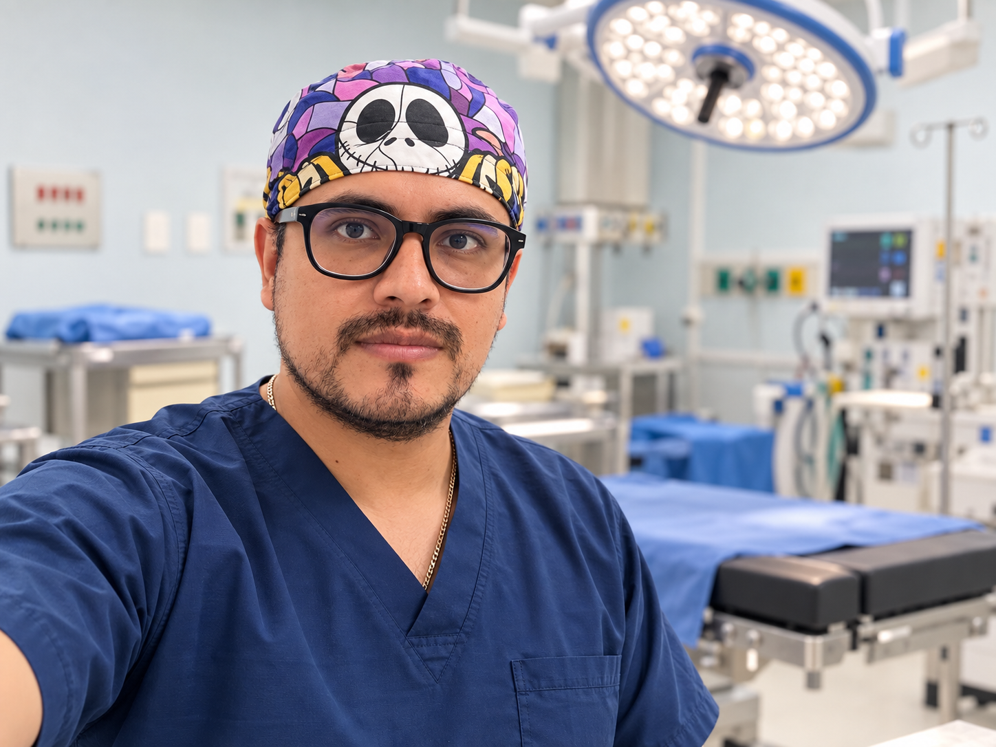 Cirujano pediatra en quirófano